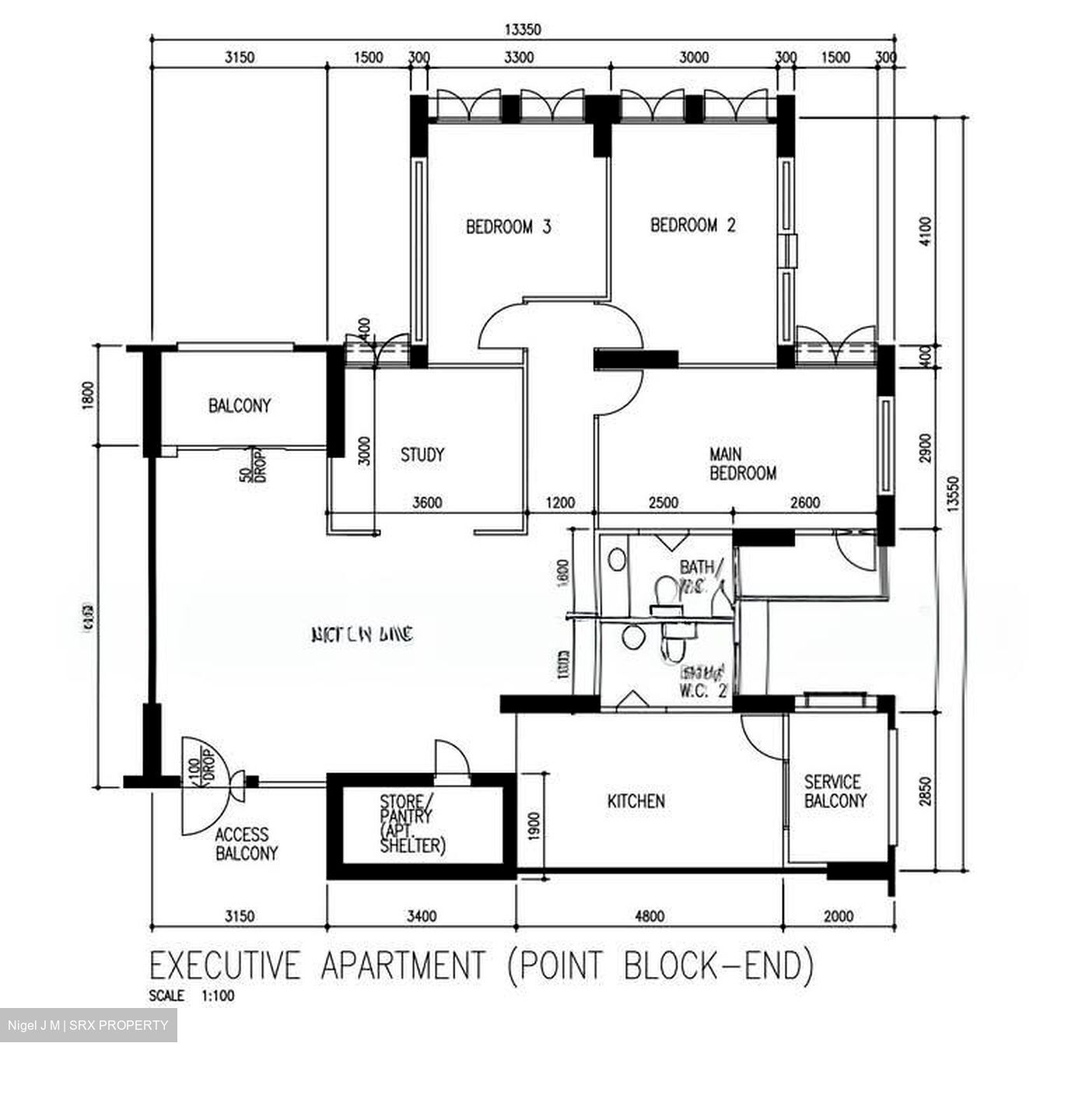 Blk 961 Hougang Avenue 9 (Hougang), HDB Executive #559738041